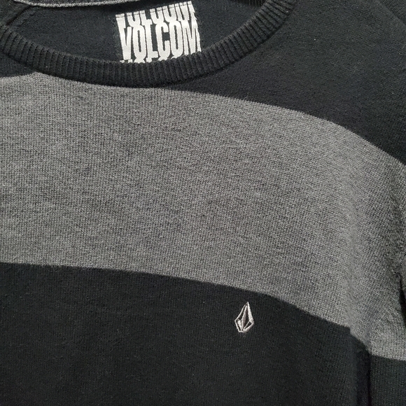 Volcom Striped Sweater Large | - Picture 2 of 2